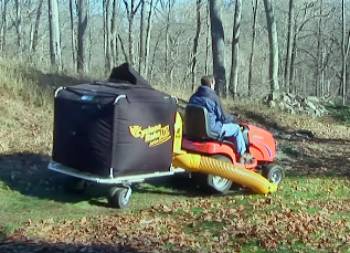 cyclone leaf vacuum