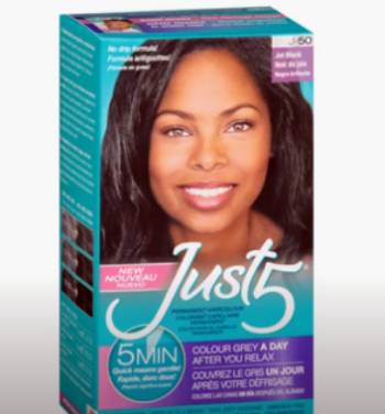just 5 hair dye