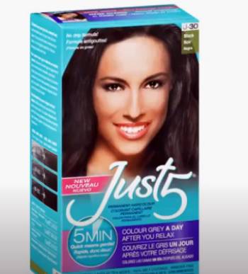 just 5 hair dye