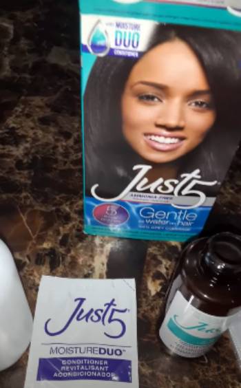 just 5 hair dye