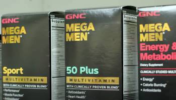 GNC Mega Men multivitamin
