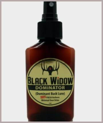 black widow deer lures