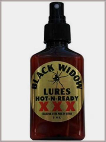 black widow deer lures