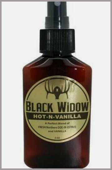 black widow deer lures