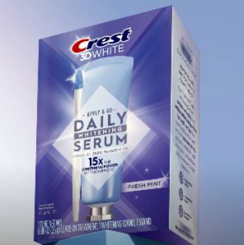 crest daily whitening serum
