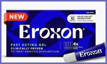 eroxon erectile dysfunction treatment gel
