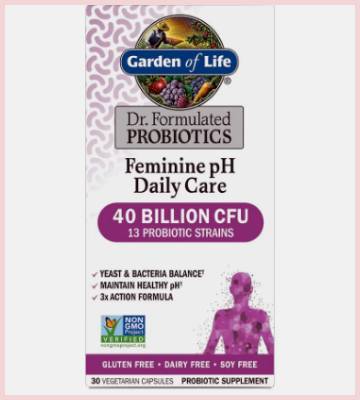 garden of life feminine ph daily care