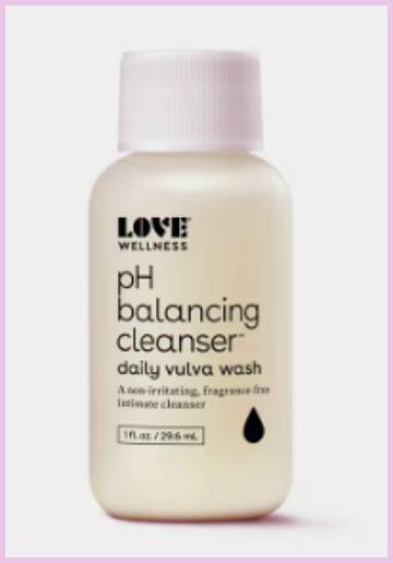 love wellness ph balancing cleanser