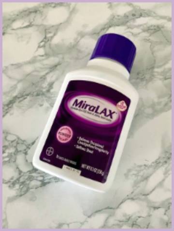 miralax 238 cleanse