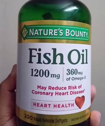 nature's bounty fish oil