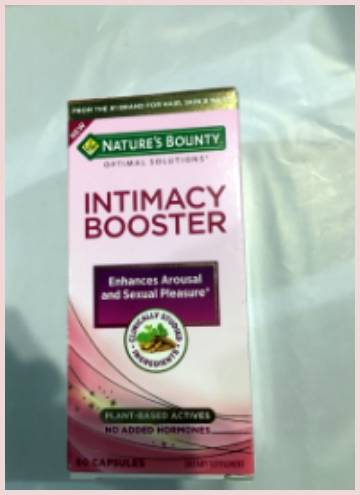 nature's bounty intimacy booster