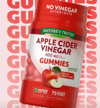 nature's truth apple cider vinegar gummies