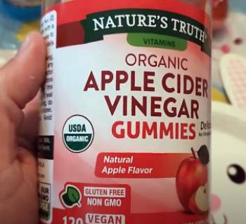 nature's truth apple cider vinegar gummies