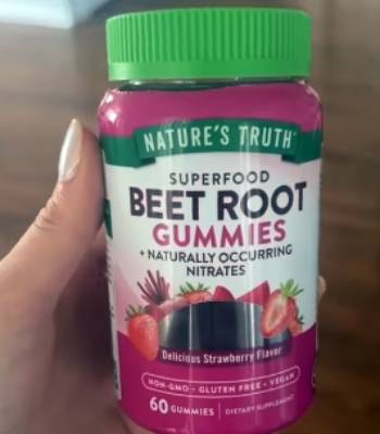 nature's truth beet root gummies