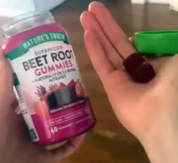 nature's truth beet root gummies