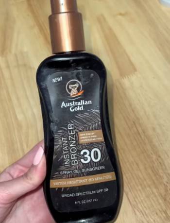 australian gold suntan lotion