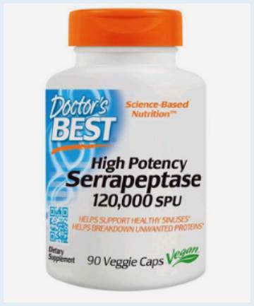 doctor's best serrapeptase