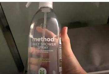 method daily shower spray