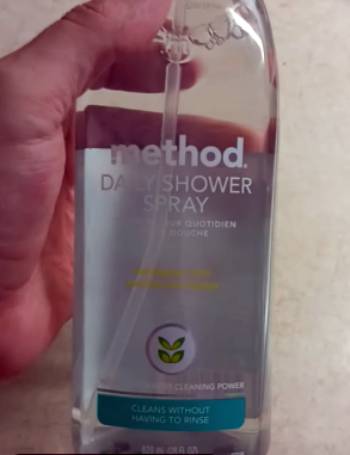 method daily shower spray
