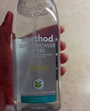 method daily shower spray
