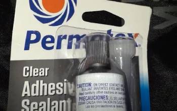 permatex clear rtv silicone adhesive sealant