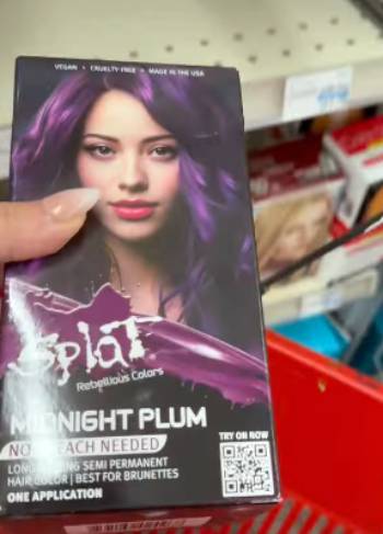 splat hair dye