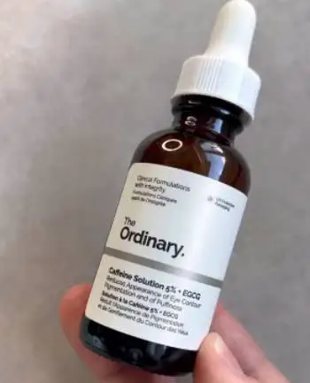 the ordinary caffeine solution