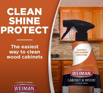 weiman cabinet and wood cleaner and polish