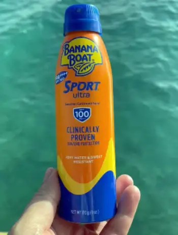 banana boat sunblock