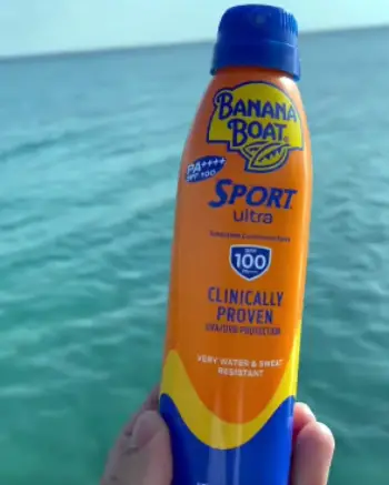 banana boat sunblock