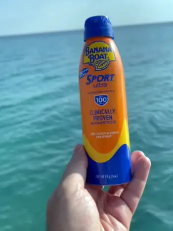 banana boat sunblock