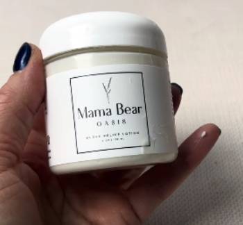 mama bear pain relief lotion