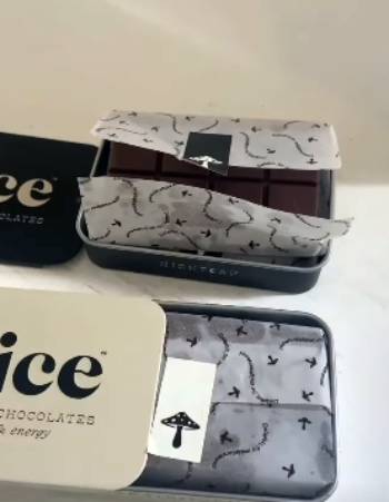 alice happy ending mushroom chocolates