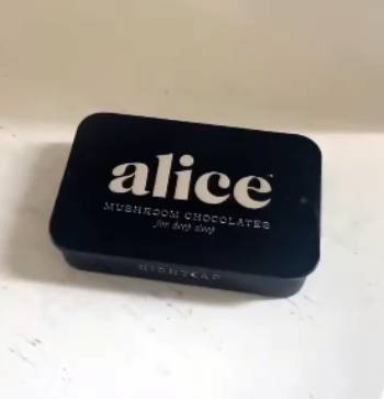 alice happy ending mushroom chocolates