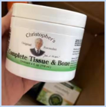 dr christopher's complete tissue and bone