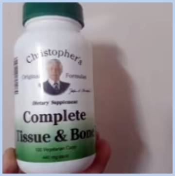 dr christopher's complete tissue and bone