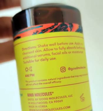 good molecules discoloration serum