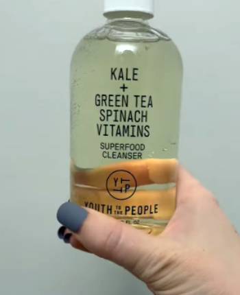 kale green tea cleanser