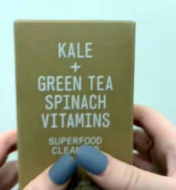 kale green tea cleanser