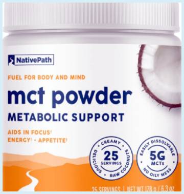 native path mct oil powder