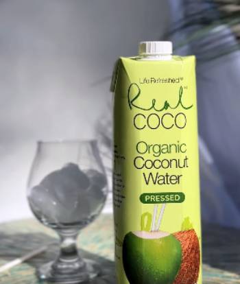 real coco organic coconut water