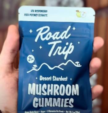road trip mushroom gummies desert stardust