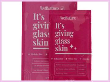 well nature collagen mask