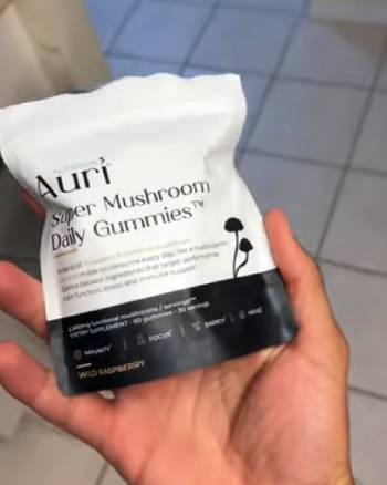 auri super mushroom daily gummies