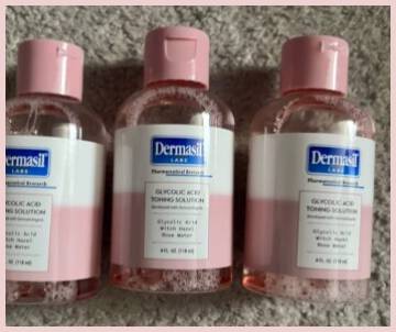 dermasil glycolic acid toning solution