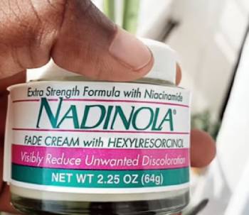 nadinola skin discoloration fade cream