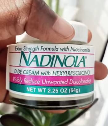 nadinola skin discoloration fade cream
