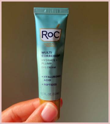 roc hydrate and plump eye cream