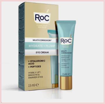 roc hydrate and plump eye cream