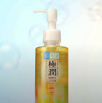 rohto hadalabo gokujun cleansing oil